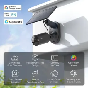 Tapo C403 Solar Powered WiFi Security Camera