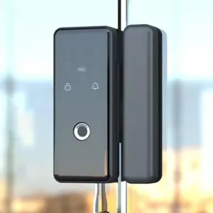 SmartGuard Elite: Tuya-Powered Fingerprint Smart Lock for Frameless Glass Doors